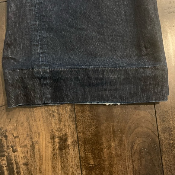 Mark + OSA dark denim flared jean - Picture 3 of 6